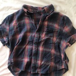 Brandy Melville flannel top